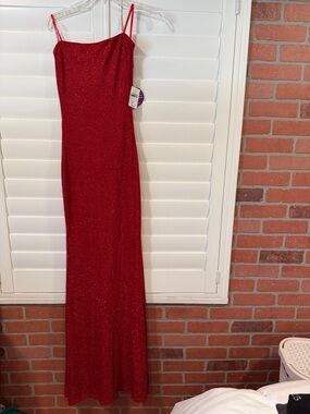 Windsor Red Sparkle Gown